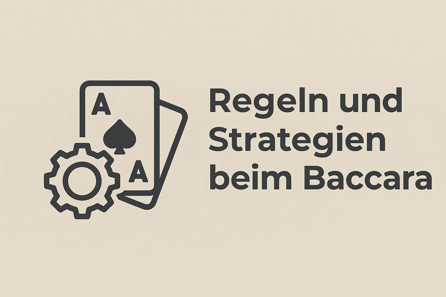 Regeln und Strategien beim Baccara