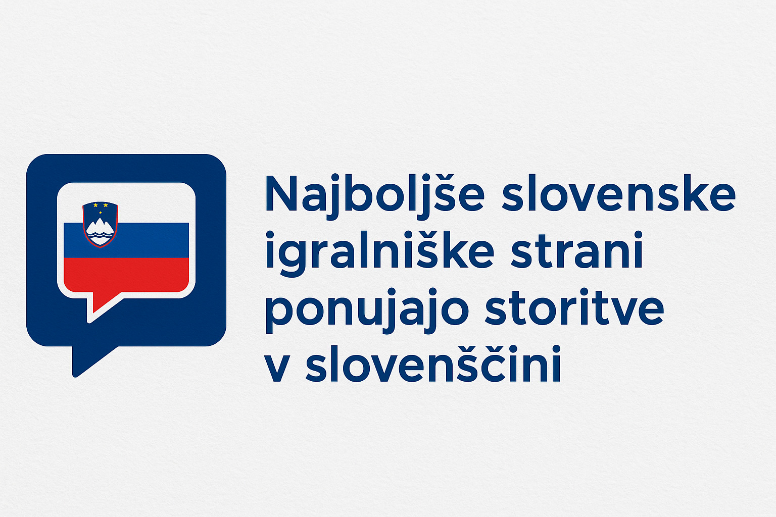 Najboljše slovenske igralniške strani ponujajo storitve v slovenščini
