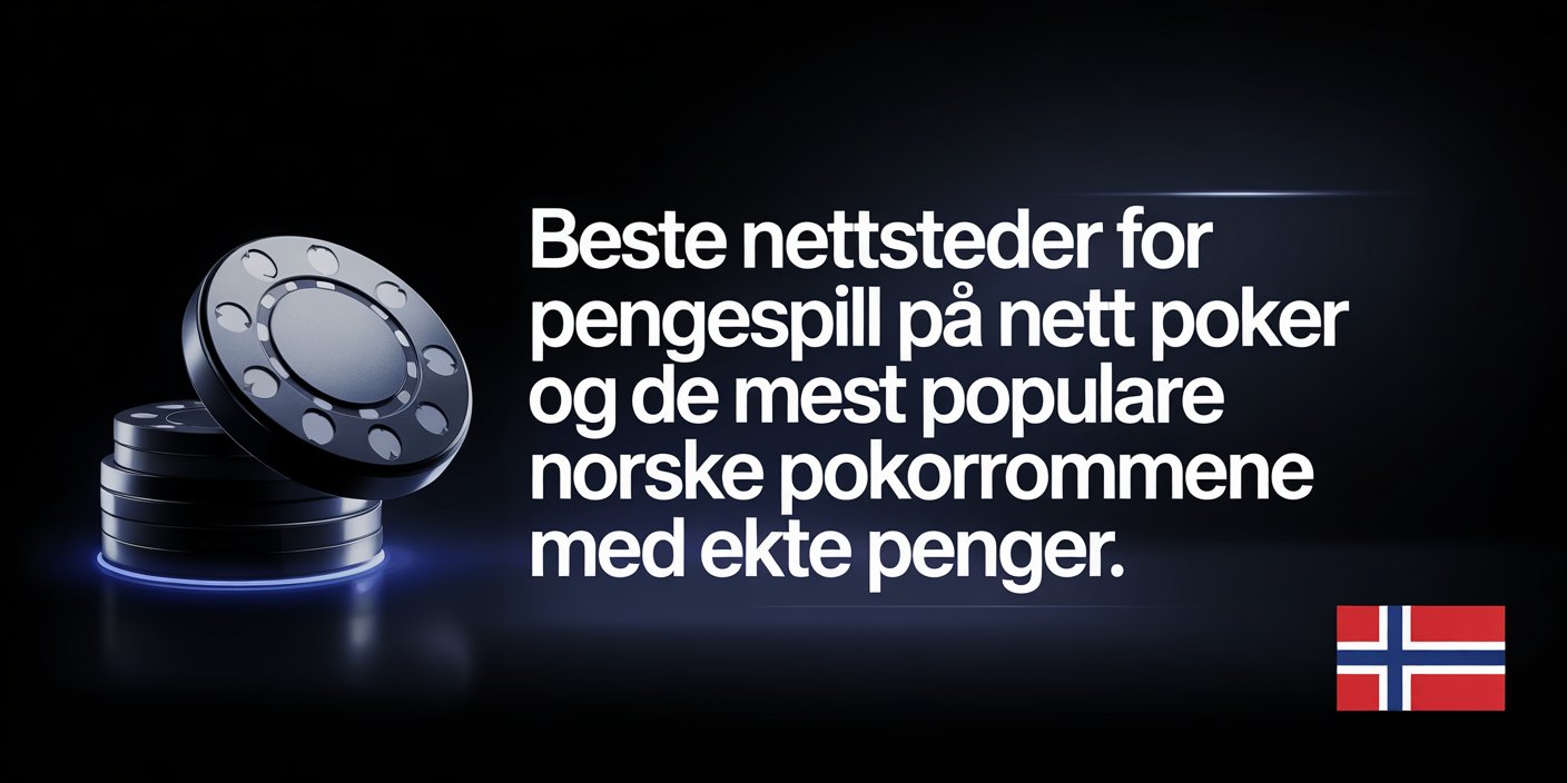 Beste nettsteder for pengespill på nett poker og de mest populære norske pokerrommene med ekte penger